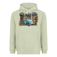 Matcha Small town USA truck 4th of july Heavyweight Hoodie - HowdyJamesFarm