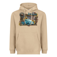 Mushroom Small town USA truck 4th of july Heavyweight Hoodie - HowdyJamesFarm