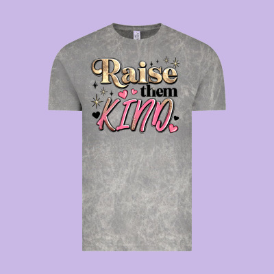 Raise Them Kind Vintage Tee Designed By Jahusdesignshop