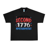 Black united states second 1776 amendment Urban Heavy Tee - MaliasSmallBusiness
