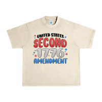 Sandshell united states second 1776 amendment Urban Heavy Tee - MaliasSmallBusiness