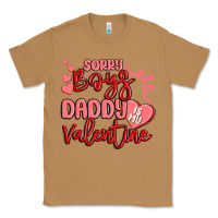 Toasted Coconut sorry boys daddy is my valentine Classic Tee - MaliasSmallBusiness