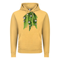 Vintage Mustard Selenicereus Cactus Vintage Hoodie - LillyAllenDesigns