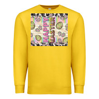 Lemon happy easter with cowhide Premium Sweatshirt - TumblerDesignByShophia