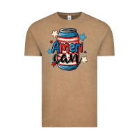 Vintage Coffee American can cooler Vintage Tee - MaliasSmallBusiness