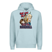 Blue Mist Grab your joe lets go baseball Premium Hoodie - HowdyJamesFarm