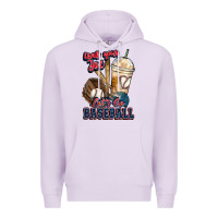 Lilac Grab your joe lets go baseball Premium Hoodie - HowdyJamesFarm