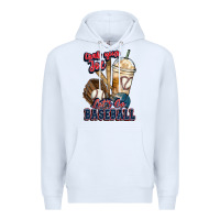 White Grab your joe lets go baseball Premium Hoodie - HowdyJamesFarm