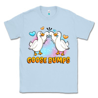 Dusty Blue goose bumps Classic Tee - JahusDesignShop