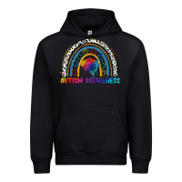 Black Autism Awareness rainbow Urban Hoodie - FaDigitalArtStudio