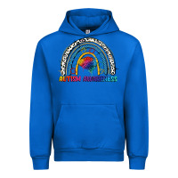 Cobalt Autism Awareness rainbow Urban Hoodie - FaDigitalArtStudio