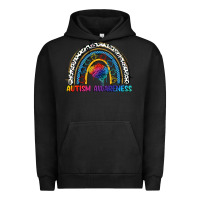Pigment Black Autism Awareness rainbow Urban Hoodie - FaDigitalArtStudio