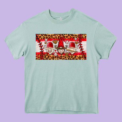 Baseball Gnome License Plate Heavy Core Tee Designed By Hra Design Shop