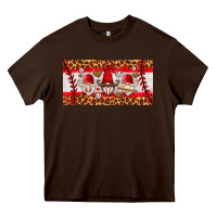 Chocolate Brown baseball gnome license plate Heavy Core Tee - HRA Design Shop