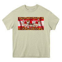 Mossy baseball gnome license plate Heavy Core Tee - HRA Design Shop