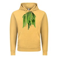Vintage Mustard Selenicereus Cactus Vintage Hoodie - LillyAllenDesigns