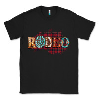 Black Rodeo Christmas Classic Tee - CowhideDigitalArt