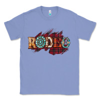 Colony Blue Rodeo Christmas Classic Tee - CowhideDigitalArt