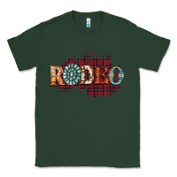 Sports Green Rodeo Christmas Classic Tee - CowhideDigitalArt