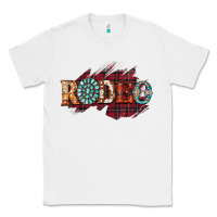 White Rodeo Christmas Classic Tee - CowhideDigitalArt