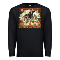 Black cow and chick easter Premium Sweatshirt - TumblerDesignByShophia
