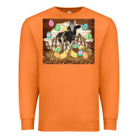 Carrot cow and chick easter Premium Sweatshirt - TumblerDesignByShophia