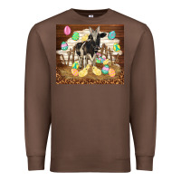 Chestnut cow and chick easter Premium Sweatshirt - TumblerDesignByShophia