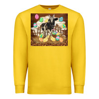 Lemon cow and chick easter Premium Sweatshirt - TumblerDesignByShophia