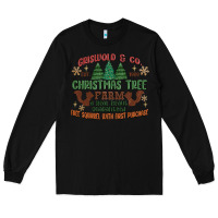 Black griswold christmas tree farm Long Sleeve Tee - MaliasSmallBusiness