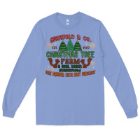 Colony Blue griswold christmas tree farm Long Sleeve Tee - MaliasSmallBusiness