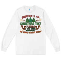 White griswold christmas tree farm Long Sleeve Tee - MaliasSmallBusiness