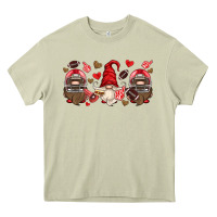 Mossy american football gnome Heavy Core Tee - HRA Design Shop
