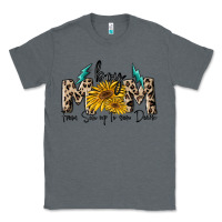 Charcoal Heather boy mom from son up to sun down Classic Tee - MaliasSmallBusiness