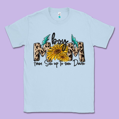 Boy Mom From Son Up To Sun Down Classic Tee Designed By Maliassmallbusiness