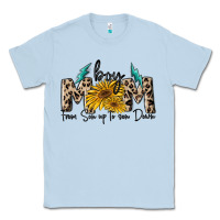 Dusty Blue boy mom from son up to sun down Classic Tee - MaliasSmallBusiness
