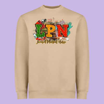 Lpn Licensed Practical Nurse Juneteenth Heavyweight Sweatshirt Designed By Nancycooperartshop