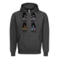 Charcoal Heather KIDLIFE Girl Bundle Zipper Hoodie - Bettercallsaul