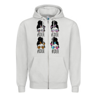 Dove Grey KIDLIFE Girl Bundle Zipper Hoodie - Bettercallsaul