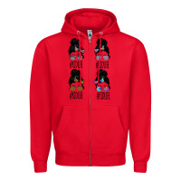 Red KIDLIFE Girl Bundle Zipper Hoodie - Bettercallsaul