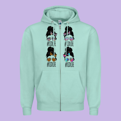 Kidlife Girl Bundle Zipper Hoodie Designed By Bettercallsaul