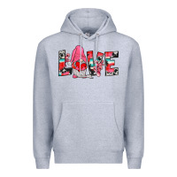 Heather Grey gnome love Premium Hoodie - JahusDesignShop