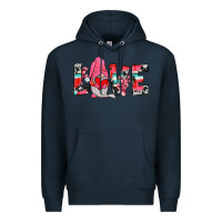Navy gnome love Premium Hoodie - JahusDesignShop
