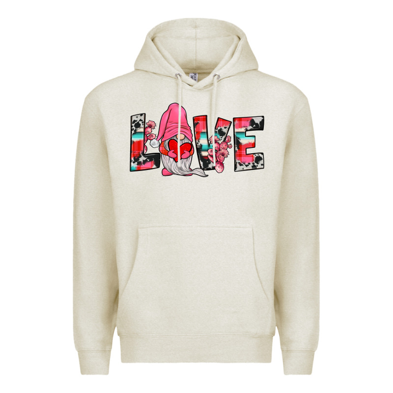 Gnome Love Premium Hoodie by JahusDesignShop | Teevron