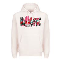Pale Pink gnome love Premium Hoodie - JahusDesignShop