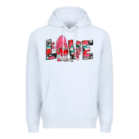 White gnome love Premium Hoodie - JahusDesignShop