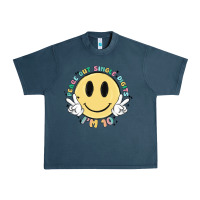 Midnight Navy peace out single digits im 10 Urban Heavy Tee - MaliasSmallBusiness