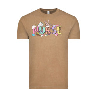 Vintage Coffee easter nurse Vintage Tee - MaliasSmallBusiness