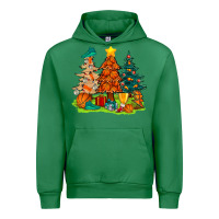 Emerald christmas basketball trees bbs Urban Hoodie - BundleAndBundleShop