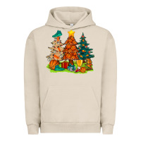 Pigment French Oak christmas basketball trees bbs Urban Hoodie - BundleAndBundleShop