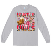 Moon Dust pink winter vibes Long Sleeve Tee - MaliasSmallBusiness